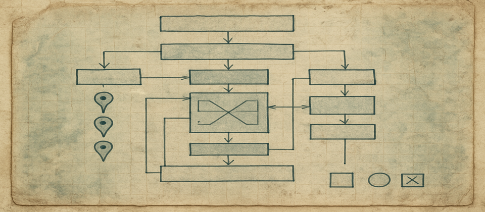 Worn journal spread with Metal kernels, SSD stream notes, and MoE routing diagrams